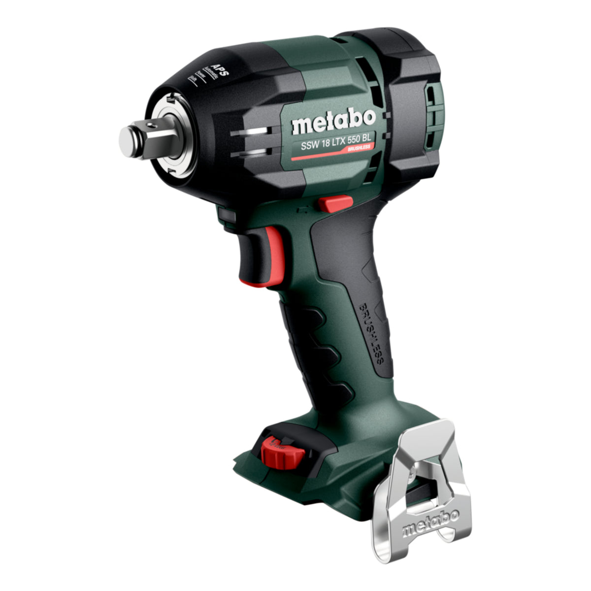 Metabo 18V Brushless 550 1/2 Inch Impact Wrench - Bare Tool | Accent Tools