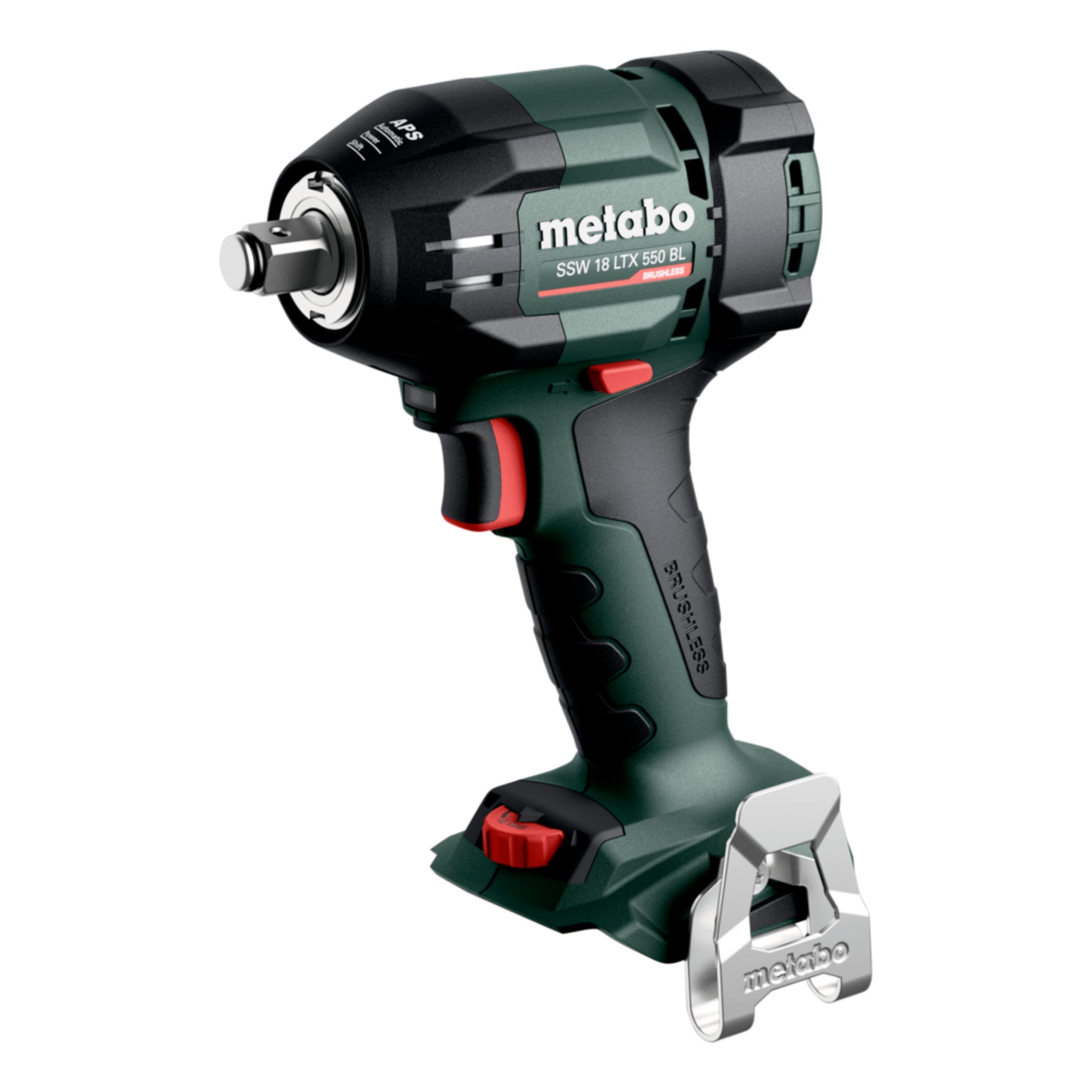 Metabo 18V Brushless 550 1/2 Inch Impact Wrench - Bare Tool | Accent Tools