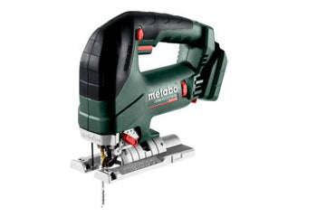 Metabo 18V brushless bow handle jigsaw bare tool, front view