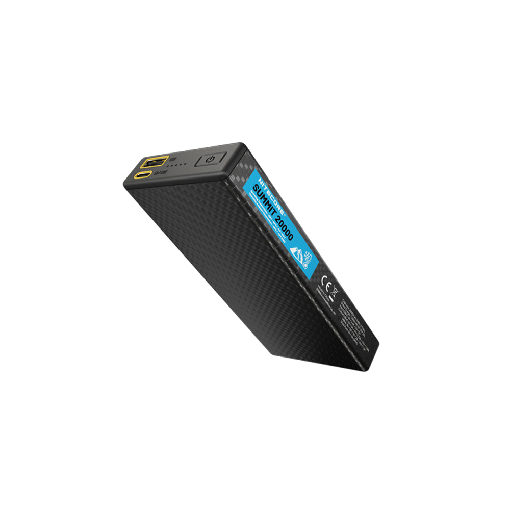 Nitecore 20,000Mah Power Bank Low Temp Resistant Carbon Fiber Energy Brick