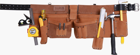 Taurus Leather Heavy Duty Super Yankee Apron L/H Barley | Hobeca