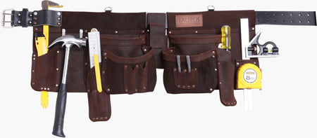 Taurus Leather Heavy Duty Super Yankee Apron R/H Brown | Hobeca