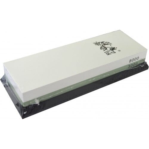 Grinder Water Stone On Base 3000Grit/8000Grit #TG6830 180mm x60mm x 28mm | Hobeca