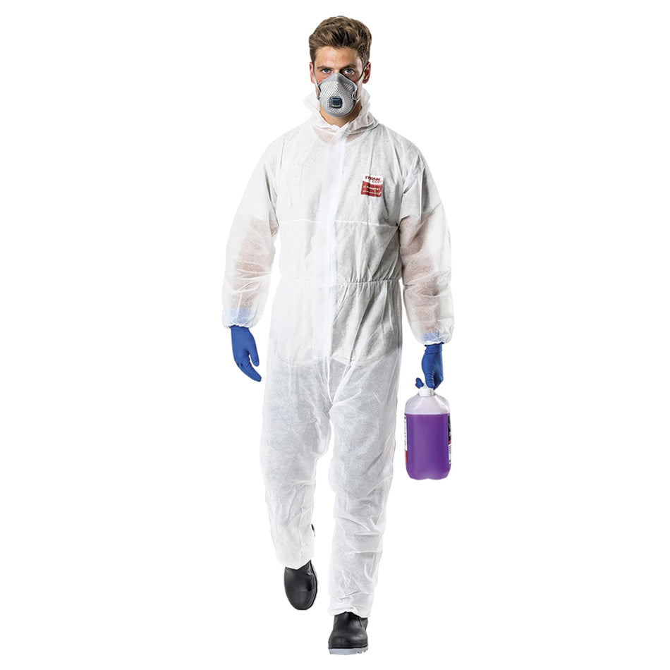 TITAN 220 Disposable Polypropylene Coverall, Size Small