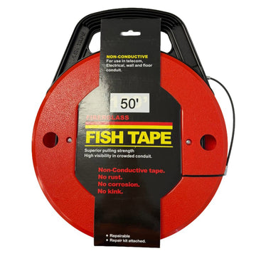 Sam Rock Fish Tape Fibreglass (With Winder Case)