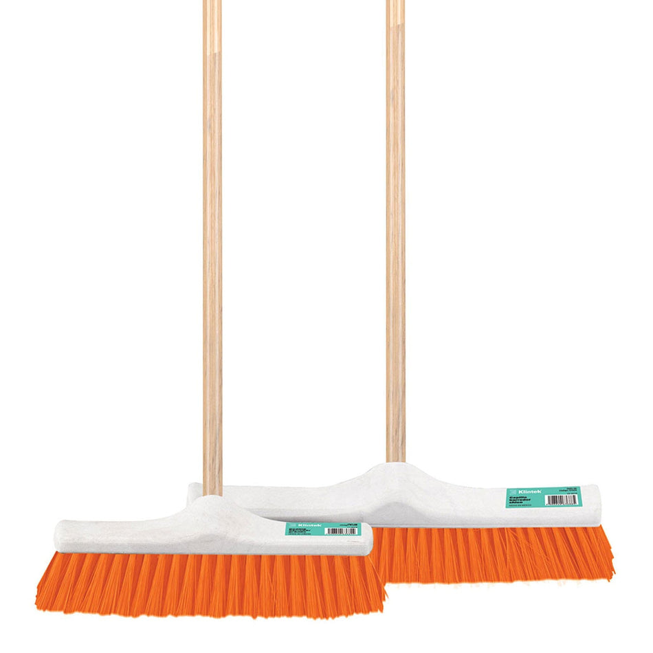 Truper Platform Broom Stiff Bristles with Handle 40cm