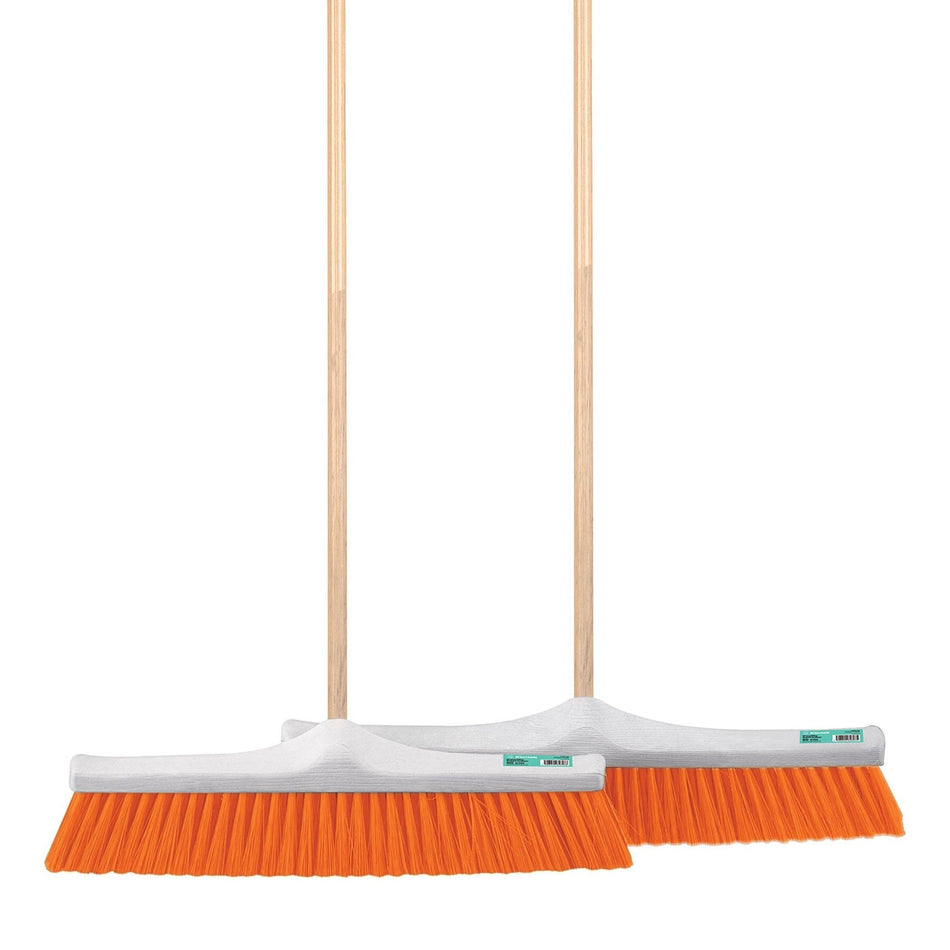 Truper Platform Broom 500mm Soft Poly Bristles with Handle