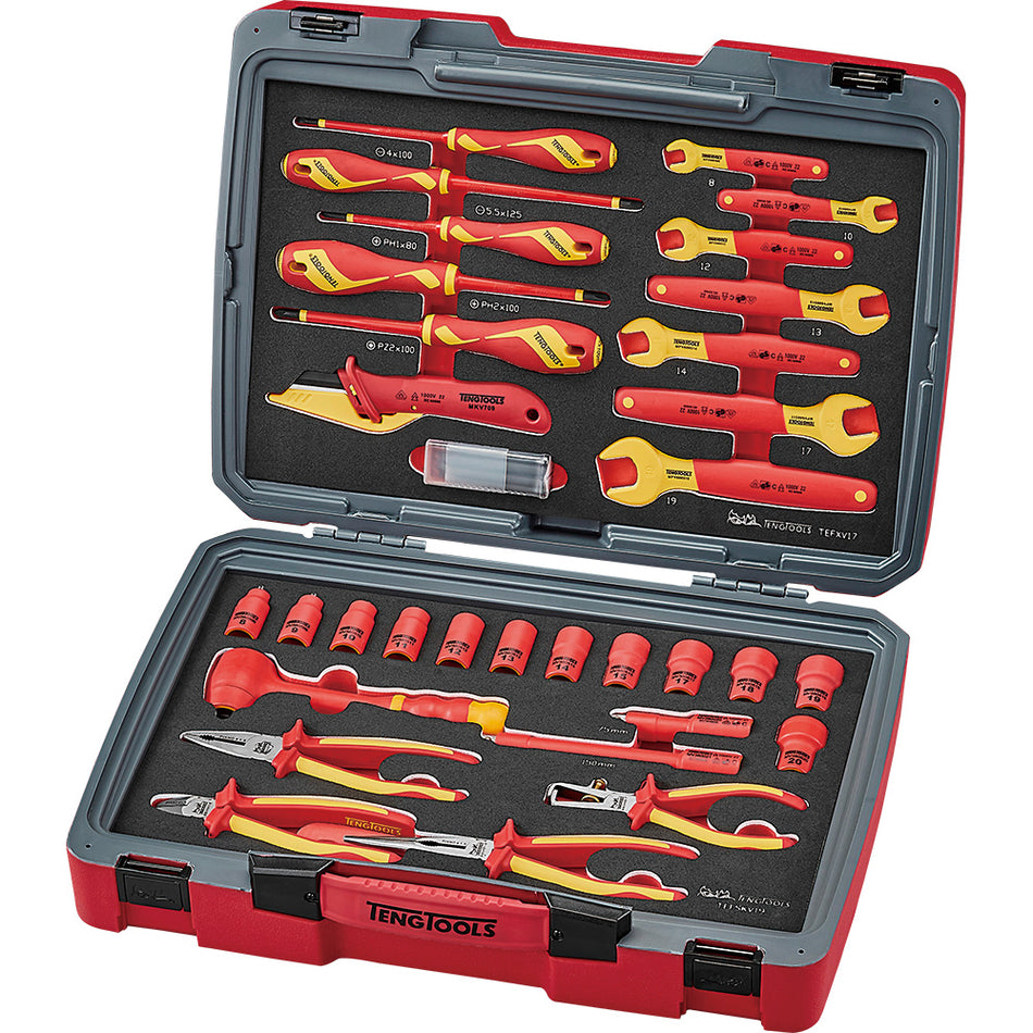 Teng 37pc Mecca Pro TC-6T EVA Electrician Tool Kit