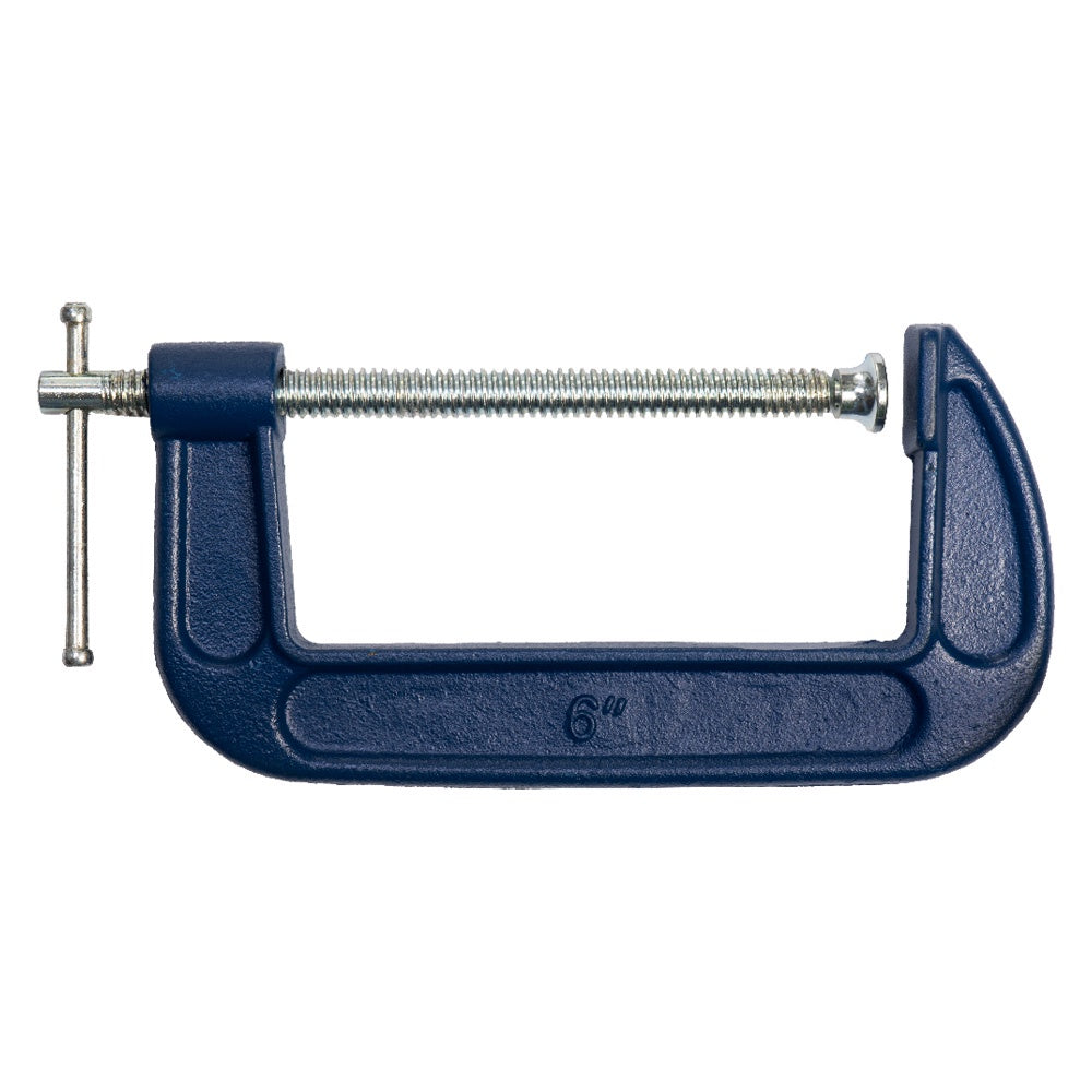 ITM cast iron C-clamp 150mm front view