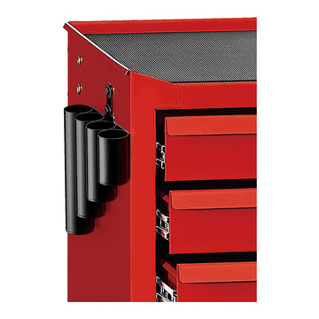 Teng black cable tie holder mounted in tool chest