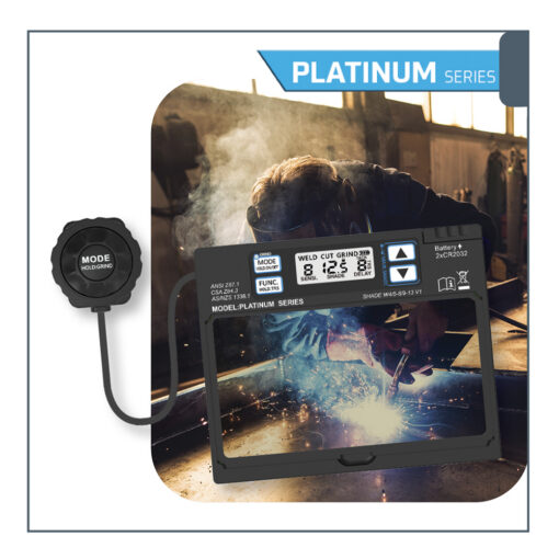 Weldsafe Welding Helmet Platinum Carbon Fibre | Alltrade