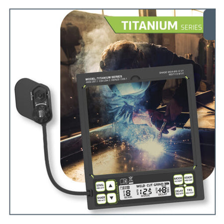 Weldsafe Welding Helmet Titanium Carbon Fibre | Alltrade
