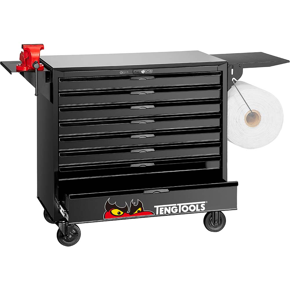 Teng 1004pc MM/AF Work Station Tool Kit (Black) | ISL