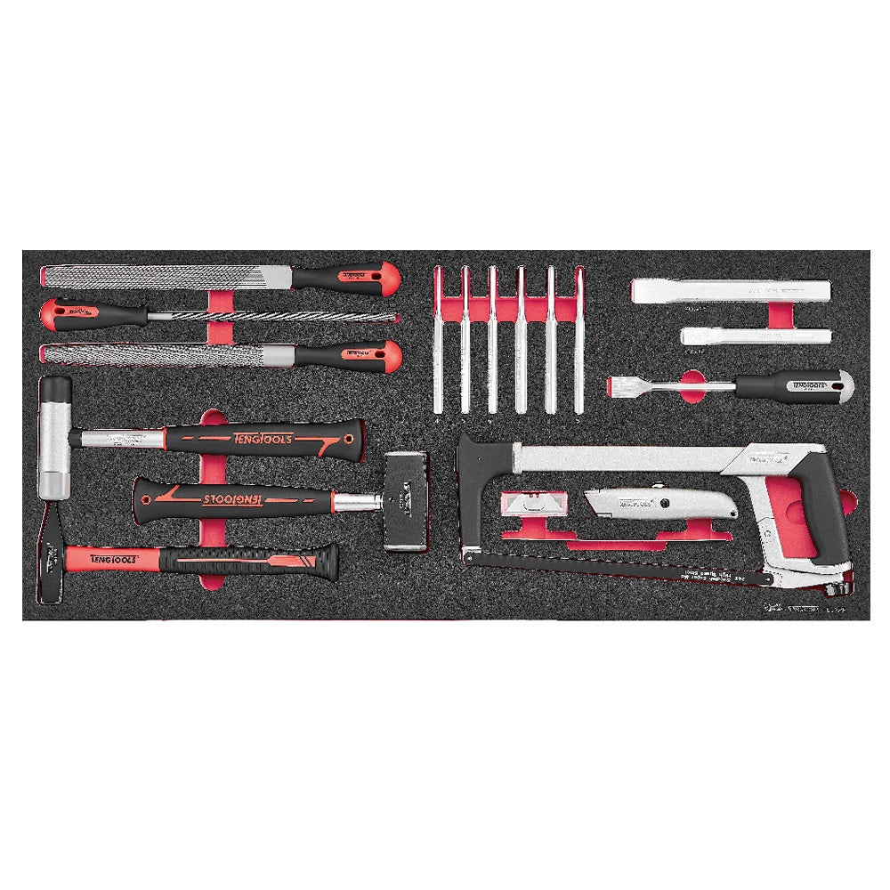 Teng 28-piece general service tool set with EVA foam insert