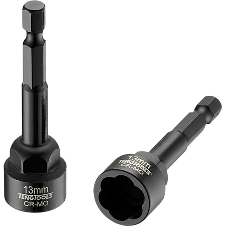 Teng 13mm 1/4in Hex Twist Extractor Cr-Mo | ISL
