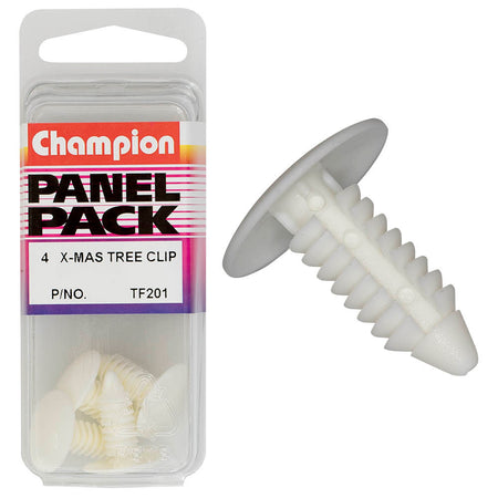 Champion Xmas Tree Clip White 20mm(L) 17.5mm(HD) 4pk | ISL
