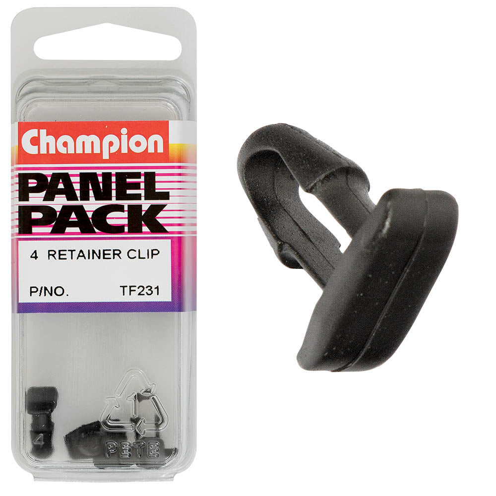 Champion Retainer Clip 14.5mm(L) 13x7mm(HD) 4pk | ISL
