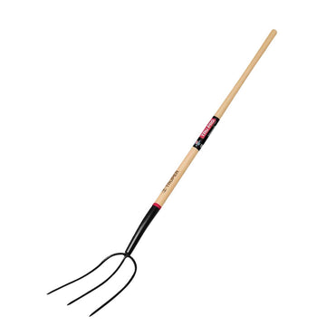 Truper 3-prong hay fork with long handle, 1350mm