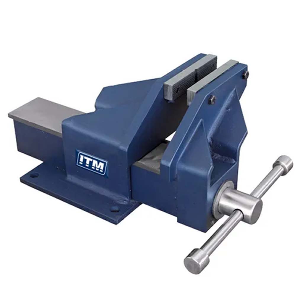 ITM Fabricated Steel Bench Vice Offset Jaw - ISL_TM104-100