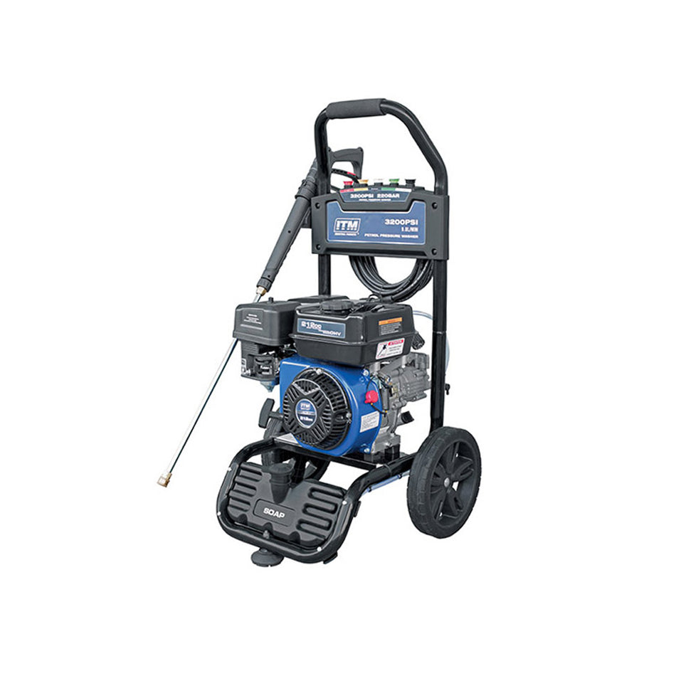 ITM Petrol Pressure Washer 3200PSI 9.5L/Min