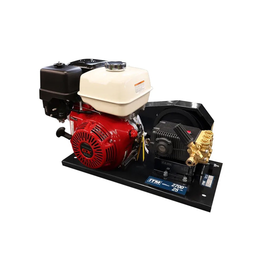 ITM Petrol Pressure Washer GX390 Honda 2700PSI with base mount