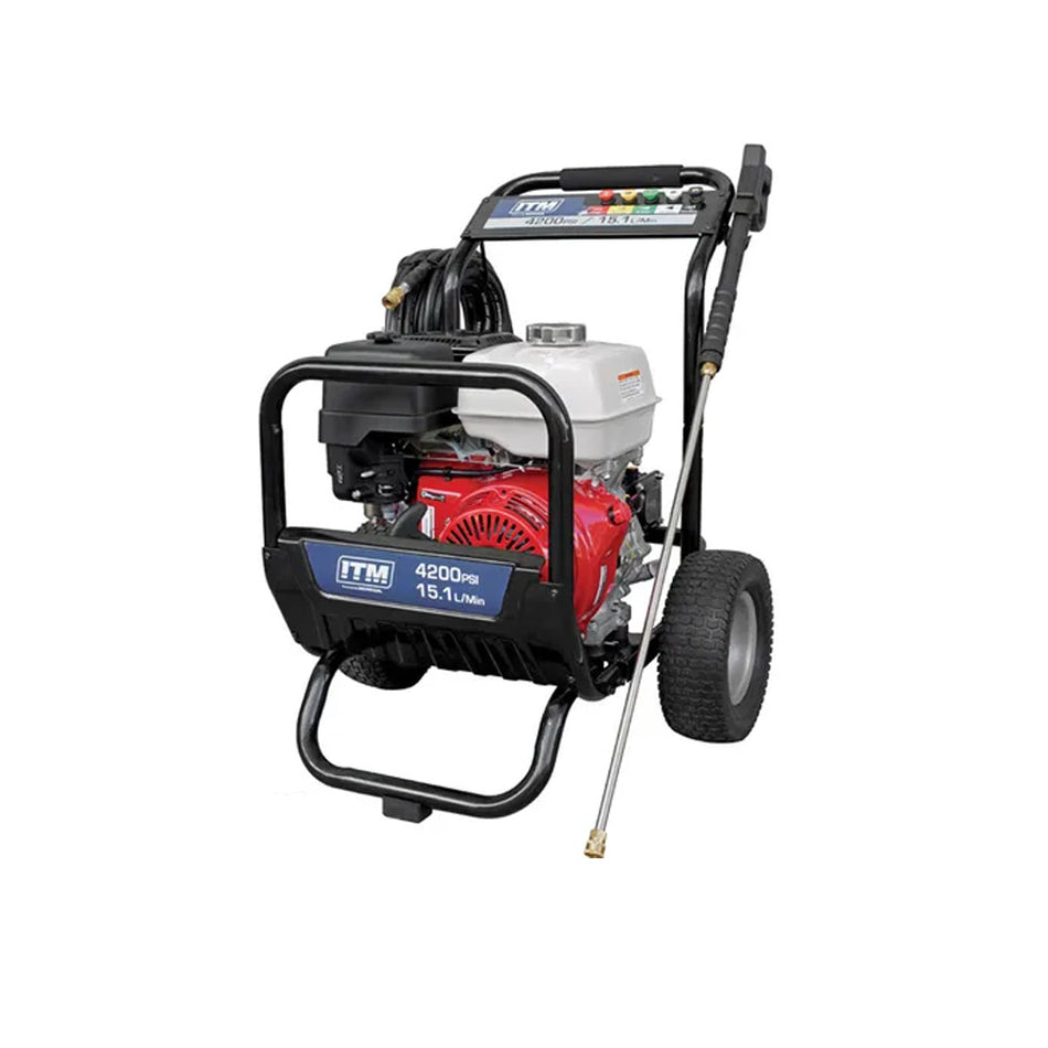 ITM Petrol Pressure Washer GX390 Honda Eng 4200PSI 15.1L/Min