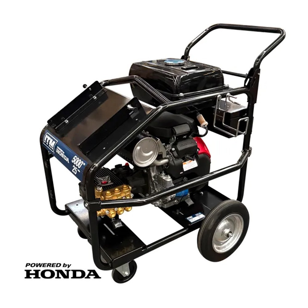 ITM petrol pressure washer 5000 psi with Honda GX690 engine and hose reel
