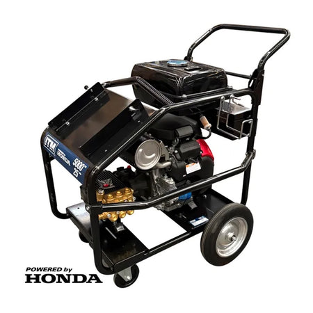ITM petrol pressure washer 5000 psi with Honda GX690 engine and hose reel