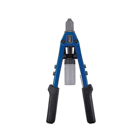 ITM short-arm rivet gun with 3-jaw system and 5 nozzles