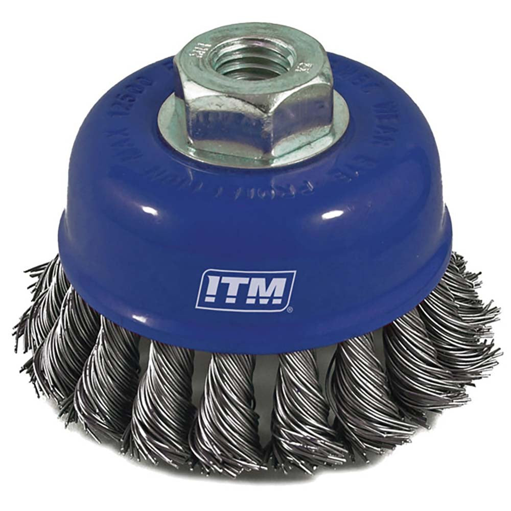 ITM Twist Knot Cup Brush Steel - ISL_TM7000-050