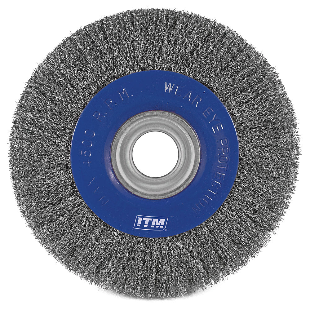 ITM Crimp Wire Wheel Brush Steel - ISL_TM7012-150