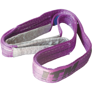 ITM flat web lifting sling 1 tonne 1.5 m length violet colour coded