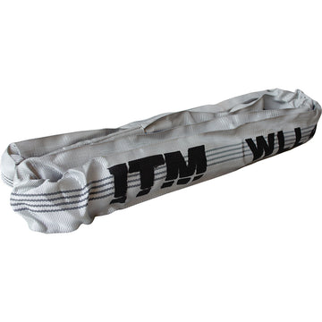 ITM round lifting sling 4 tonne 2m length, grey colour coded