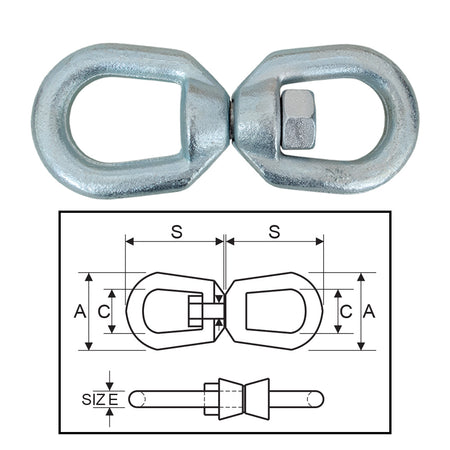 ITM Commercial Chain Swivel-Electric - ISL_TM9252-01060