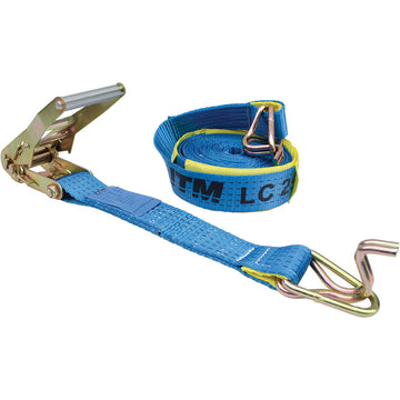 ITM ratchet strap 50mm width 9m length with hooks and keepers