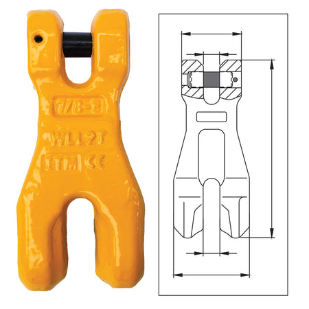 ITM G80 Clevis Shortening Chain - ISL_TM9804-00807