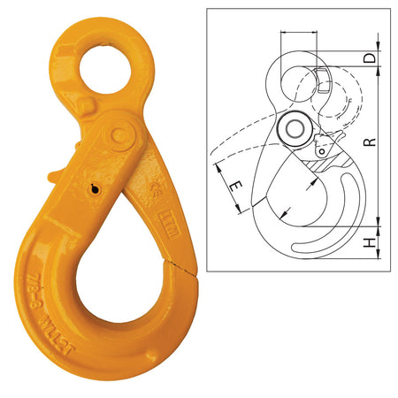 ITM G80 Eye Self Locking Chain - ISL_TM9804-02006