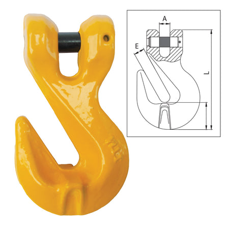 ITM G80 Clevis Shortening Grab Chain - ISL_TM9804-02406