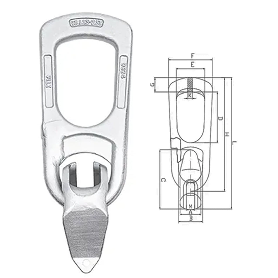 ITM Concrete Lifting Clutch Panel Lifter 5T