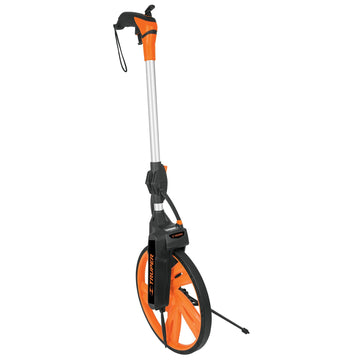 Truper measuring wheel with foldable handle and 325mm polyurethane wheel