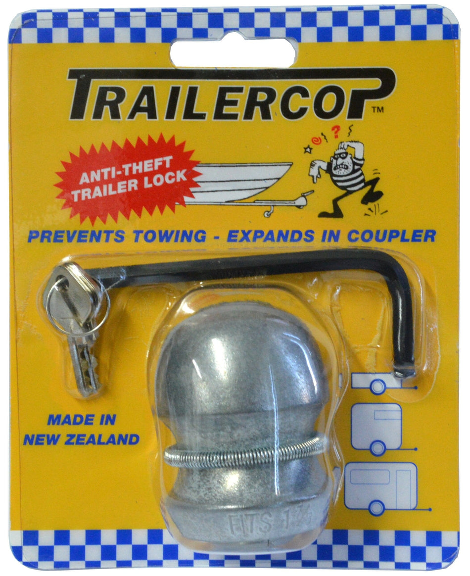 Trailercop Trailer Cop - Anti-Theft Trailer Lock 1-7/8 inch