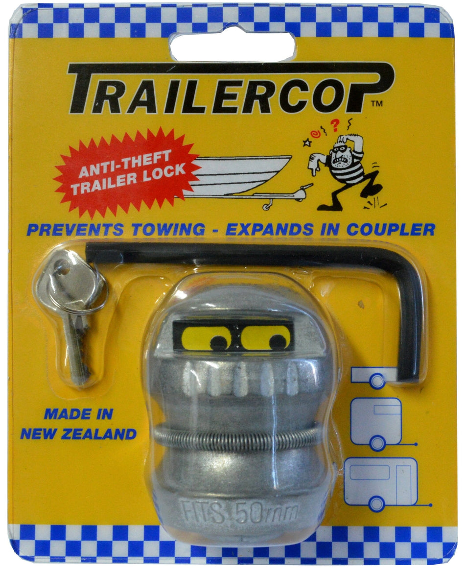 Trailercop Trailer Cop - Anti-Theft Trailer Lock 2 inch