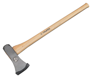 Truper 6 lb maul splitting axe with hickory handle
