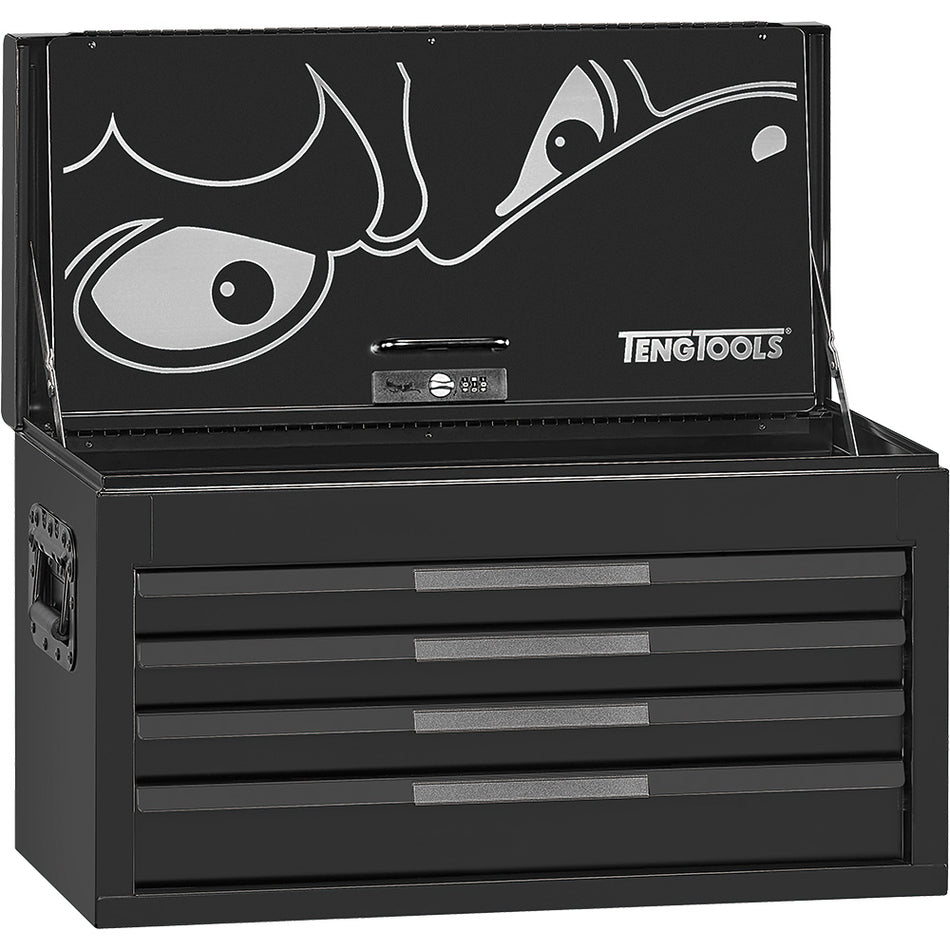 Teng Pro35 26in Tool Chest 4 Drawers Black