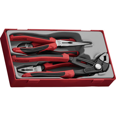 Teng 4pc Plier Set TPR Grip Q TT1 | ISL