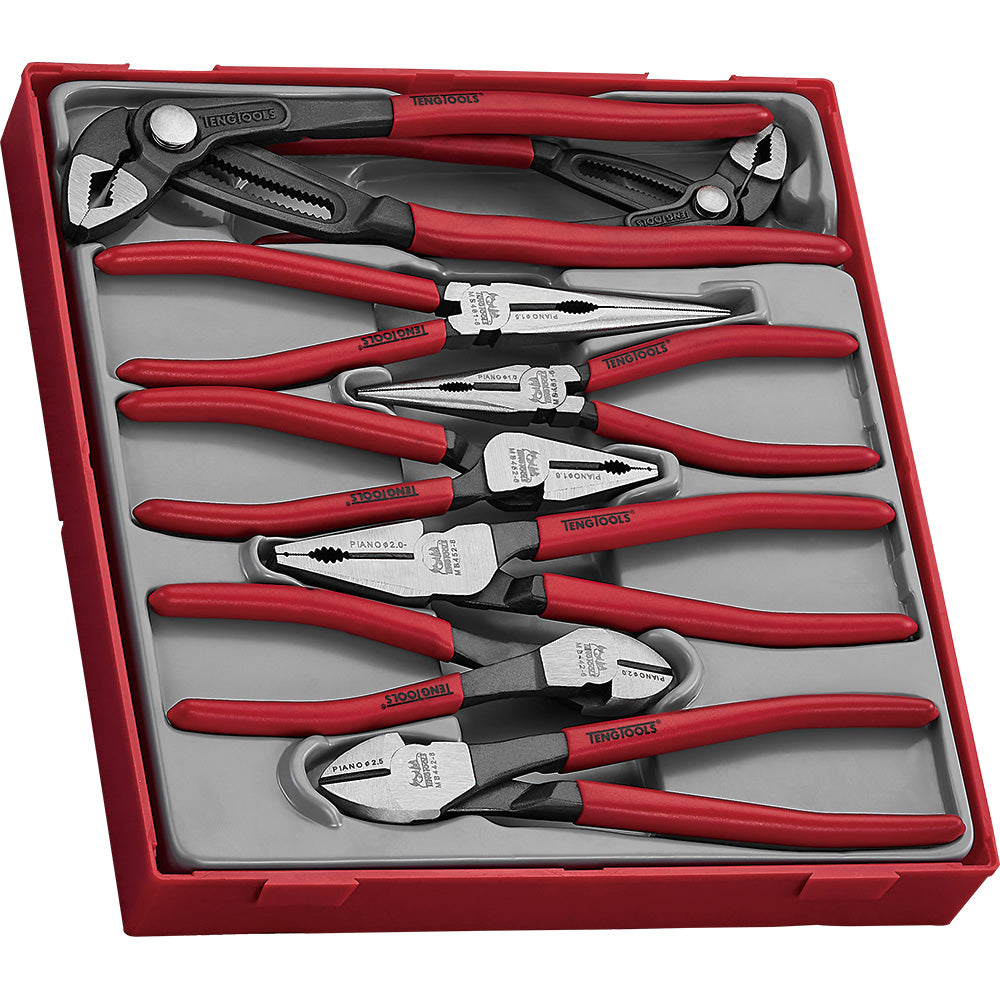 Teng 8pc Plier Set Vinyl Grip Q TT2 | ISL