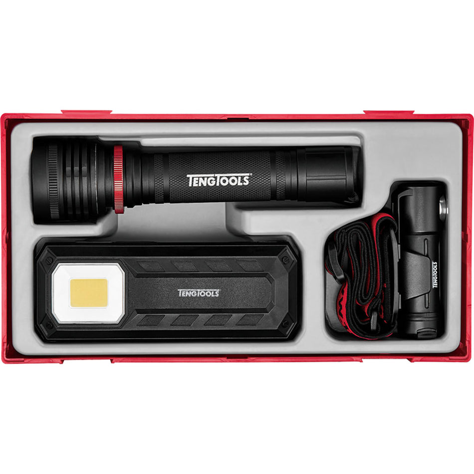 Teng 3pc Rechargeable Lamp Set TT1