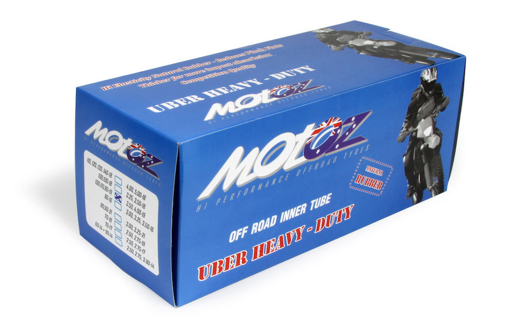 Heavyduty Tube Motoz130/80-17 140/80-17 150/70-17 4.5x17 4mm Made For Desert, Safari &Enduro Racing | Formula