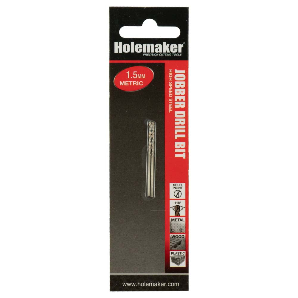 Holemaker Jobber Drill 1.5mm - 2pc (Carded) | ISL
