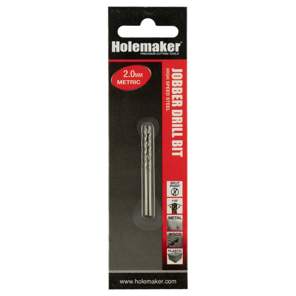 Holemaker Jobber Drill 2.0mm - 2pc (Carded) | ISL